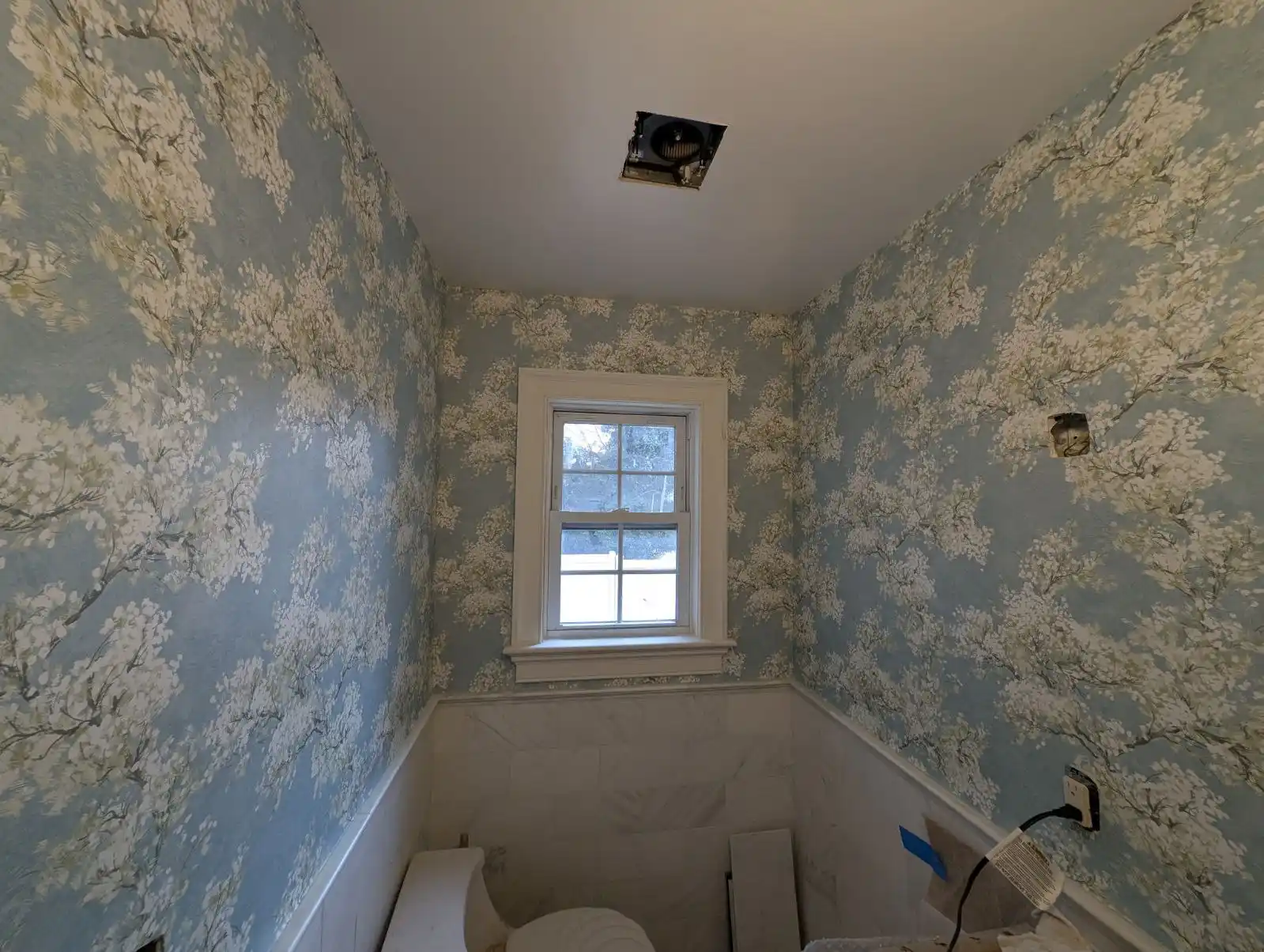 Berkeley pattern matching wallpaper detail