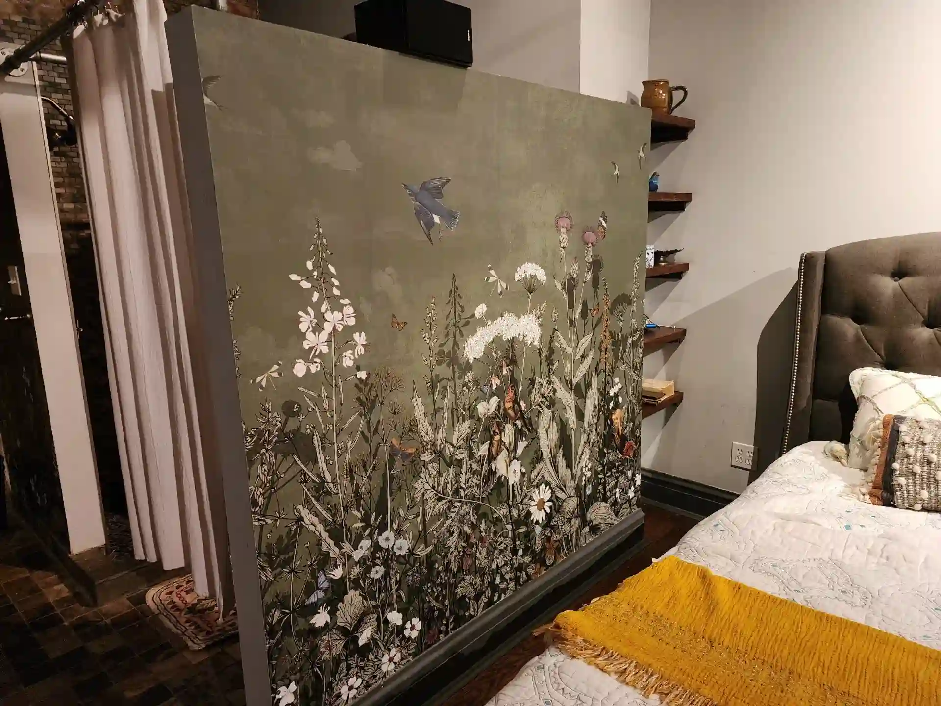 Concord living room accent wall feature